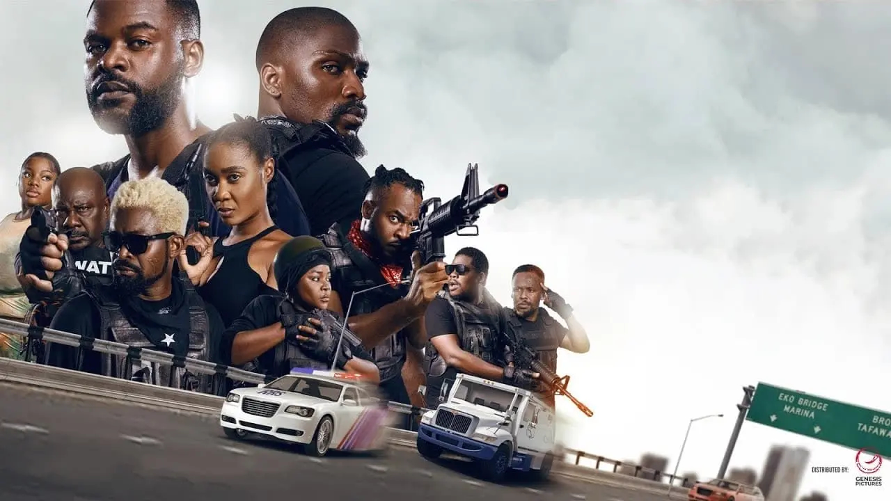 afolayans at movie set